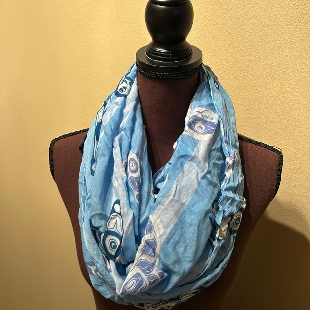 Neck scarf native northwest blues